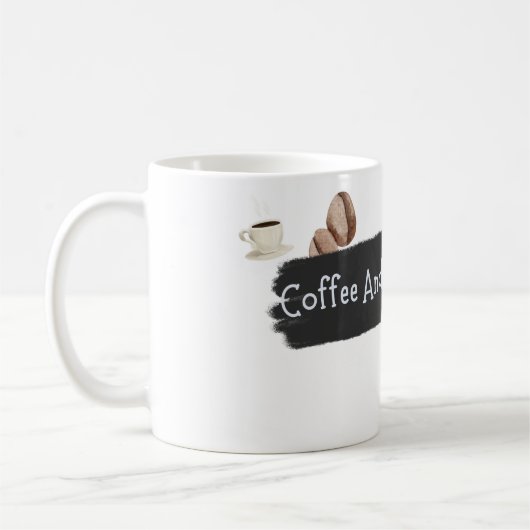 Koffie en Zelfvertrouwen Koffiemok (Links)