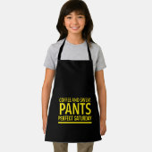 Koffie- en zweetbroek perfect zaterdag schort (Insitu)