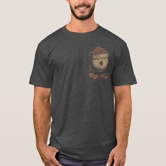 Koffie Esthetiek T-Shirt (Voorkant)