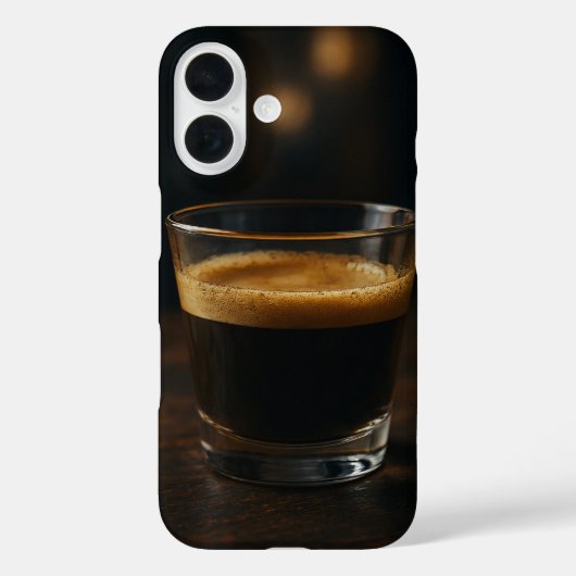 Koffie esthetische telefoonhoesje – Minimalistisch Case-Mate iPhone Case (Achterkant)