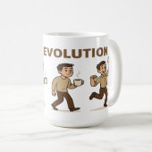 Koffie Evolutie - Morning Mood Mok (Voorkant rechts)