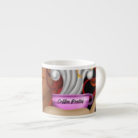 Koffie Fantasy Expresso-Mok Espresso Kop (Voorkant rechts)