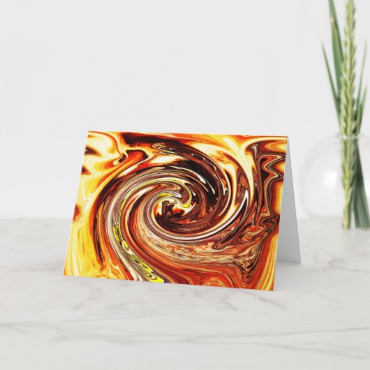 Koffie Feestdagen Kaart (Voorkant)