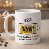 Koffie Focus Formule Boter MCT Olie Koffiemok