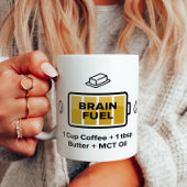 Koffie Focus Formule Boter MCT Olie Koffiemok