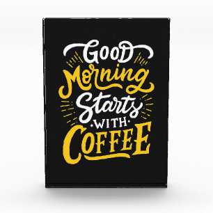 Koffie gaat morgenochtend van start met koffie fotoblokken