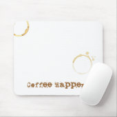 Koffie gebeurt muismat (Met muis)