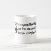 Koffie gedefinieerd koffiemok (Center)