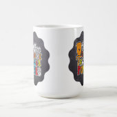 Koffie geeft me doctoraalbevoegdheden koffiemok (Center)