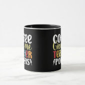 Koffie geeft me doctoraalbevoegdheden mok (Midden)