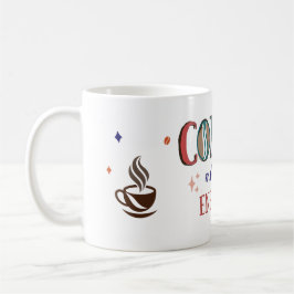 Koffie Geeft Me Energie Mok | Grappige Koffie Lief