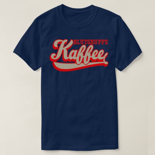 Koffie geliefd bij cafeïneliefhebbers 19 t-shirt (Design voorkant)