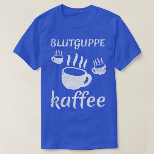 Koffie geliefd bij cafeïneliefhebbers 25 t-shirt (Design voorkant)