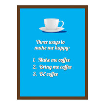 Koffie = gelukkig
