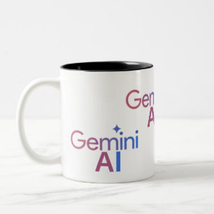 koffie gemini AI Tweekleurige Koffiemok