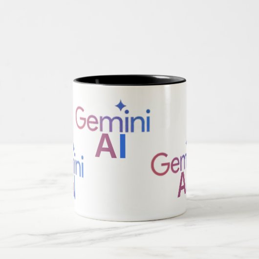 koffie gemini AI Tweekleurige Koffiemok (Center)