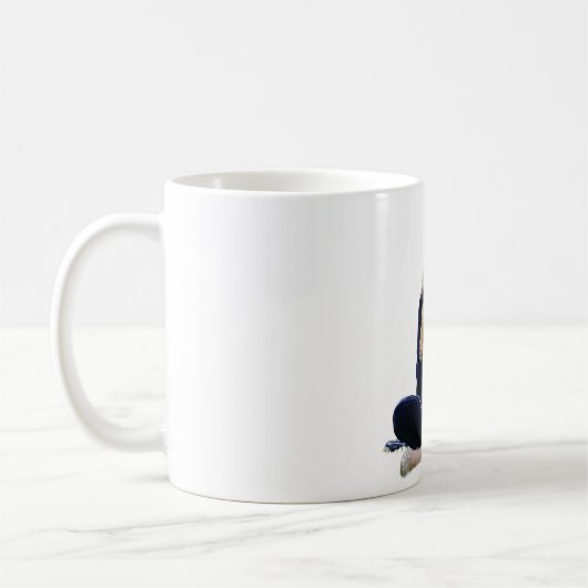 Koffie, genade & vertrouwen koffiemok (Links)