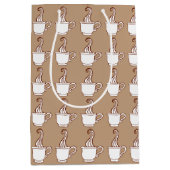 Koffie geschenkzak medium cadeauzakje (Voorkant)