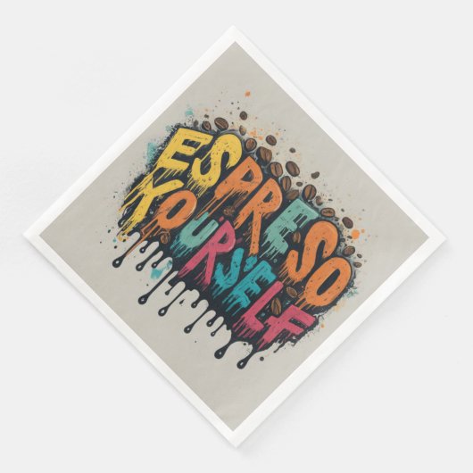 Koffie Gespreksservetten Servet (Hoek)