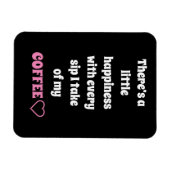 Koffie Gezegde Magnet Magneet (Horizontaal)