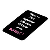 Koffie Gezegde Magnet Magneet (Linkerzijde)