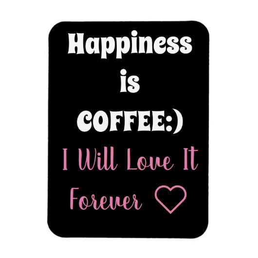 Koffie Gezegde Magnet Magneet (Verticaal)