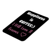 Koffie Gezegde Magnet Magneet (Linkerzijde)