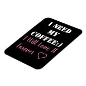 Koffie Gezegde Magnet Magneet (Linkerzijde)