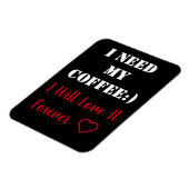 Koffie Gezegde Magnet Magneet (Linkerzijde)