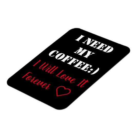 Koffie Gezegde Magnet Magneet (Linkerzijde)