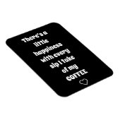 Koffie Gezegde Magnet Magneet (Rechterzijde)