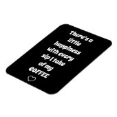 Koffie Gezegde Magnet Magneet (Linkerzijde)