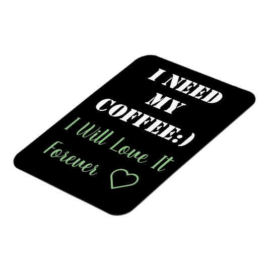 Koffie Gezegde Magnet Magneet (Linkerzijde)