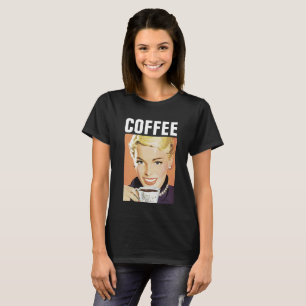 KOFFIE GIRL RETRO T-SHIRTS
