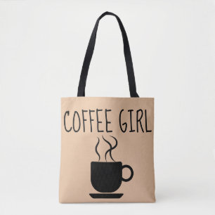 KOFFIE GIRL-TASSEN TOTE BAG
