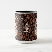 Koffie Gnomen Gepersonaliseerde Mok (Midden)