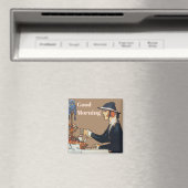 Koffie, Goedemorgen, tekst bewerken Magneet (Insitu (Vaatwasser))