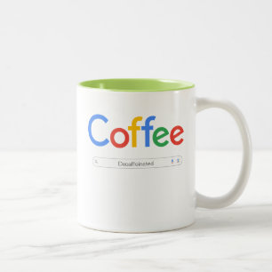 Koffie Googlede Tweekleurige Koffiemok