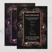 Koffie Goud Regalia in Koninklijke Affaire Save th Save The Date (Voorkant / Achterkant)