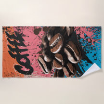 Koffie Graffiti Pop Art Bonen