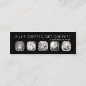 koffie gram stempel klantenkaartje (Achterkant)