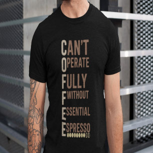 Koffie Grappig Giftful Shirt Dagelijkse Humor st