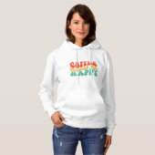 Koffie Grappig Quote Vrouwen Gift Hoodie (Voorkant volledig)