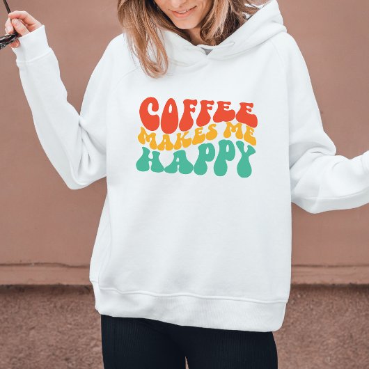 Koffie Grappig Quote Vrouwen Gift Hoodie