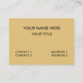 Koffie Grappige Koffie Liefhebber Koffie Visitekaartje (Achterkant)