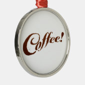 Koffie Grond Koffie - Cirkel Ornament (Rechts)