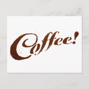 Koffie Grond Koffie - Postkaart