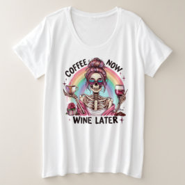 Koffie Grote Maat T-shirt