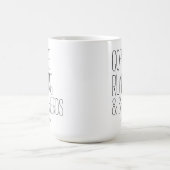 Koffie Hardlopen Herders Bewerkbare Naam Ontwerp Koffiemok (Center)