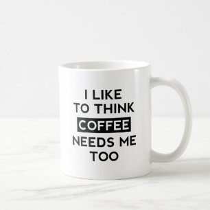 Koffie heeft me ook nodig koffiemok